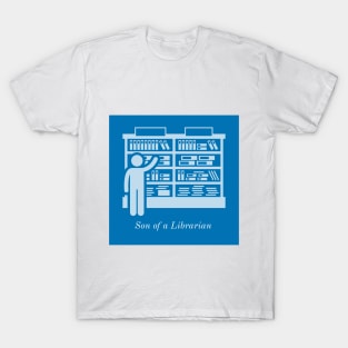 Son of a Librarian Podcast Logo T-Shirt